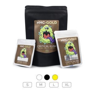Mylar bags with stickers