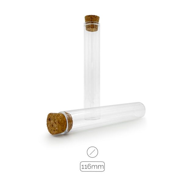 Glass pre-roll tubes
