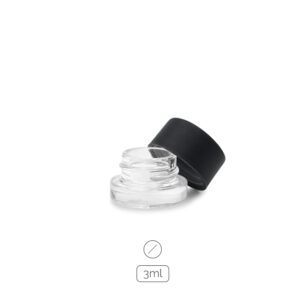 3ml Round Glass