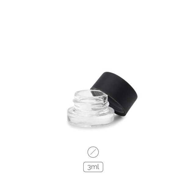 3ml Round Glass