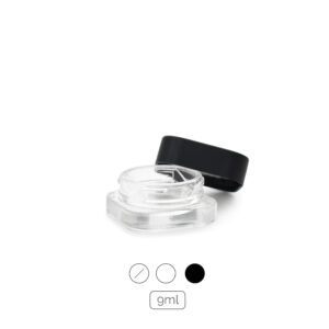 9ml Square Glass