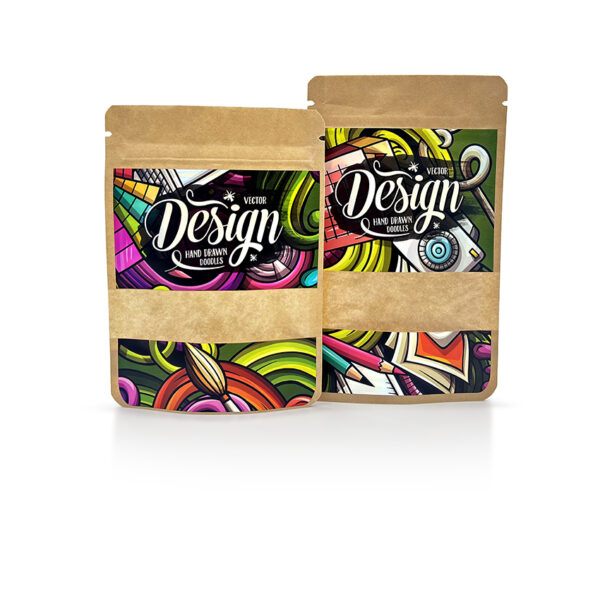 Mylar bags with stickers - Image 2