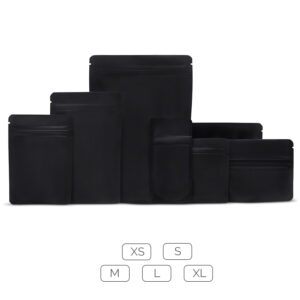 Black Mylar Aluminum Bags